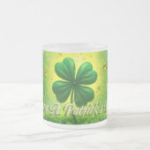 Tasse Givré Salutations pour la Saint-Patrick (Centre)