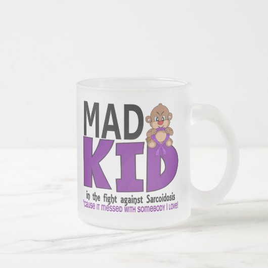 Tasse Givré Sarcoïdose folle d'enfant (Droit)
