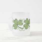 Tasse Givré Scroll & Shamrock (Devant gauche)