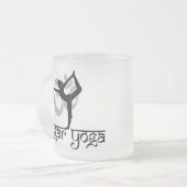 Tasse Givré Seigneur du cadeau de yoga d'Iyengar de pose de (Devant gauche)