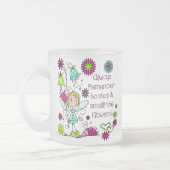 Tasse Givré Sentez les fleurs (Gauche)