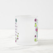 Tasse Givré Sentez les fleurs (Centre)