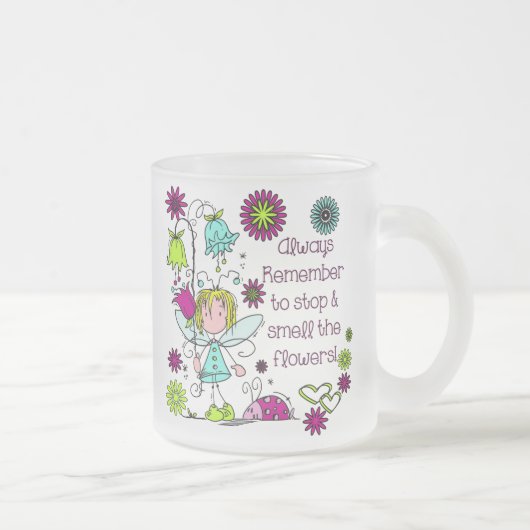 Tasse Givré Sentez les fleurs (Droit)
