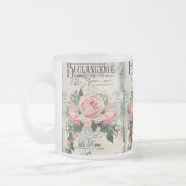 Tasse Givré shabby chic, decoupage, victorian, french chic, pa (Gauche)