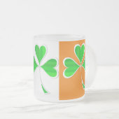 Tasse Givré Shamrocks (Devant droit)