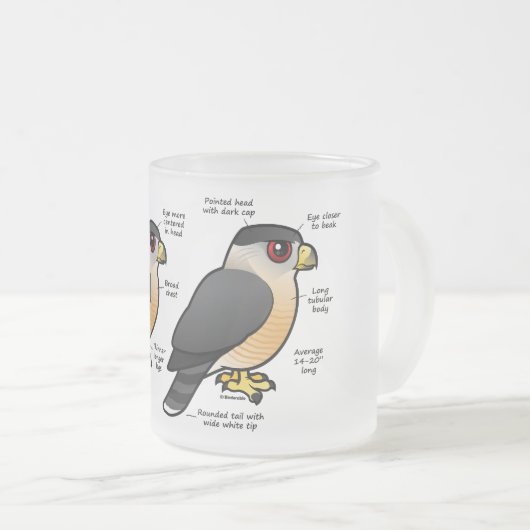 Tasse Givré Sharpie de la cage v (Devant droit)