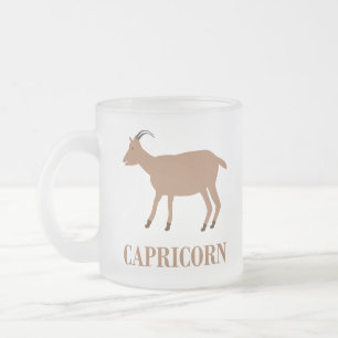 Tasse Givré Signe du Capricorne Chèvre