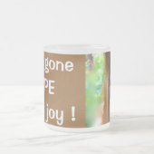 Tasse Givré Singe avec joie (Centre)