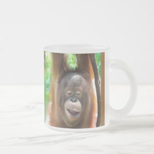 Tasse Givré Singe avec joie