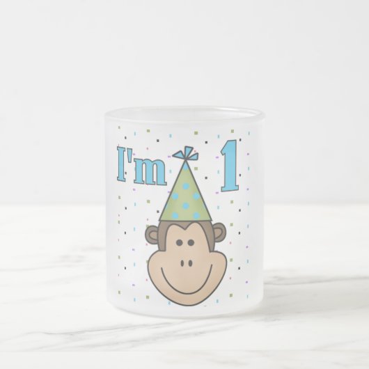 Tasse Givré Singe dans le Casquette du Parti 1er Anniversaire (Centre)