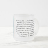 Tasse Givré Sirène (Devant droit)