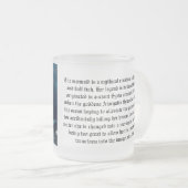 Tasse Givré Sirène (Devant droit)