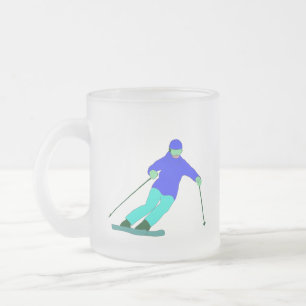 Tasse Givré Ski de neige