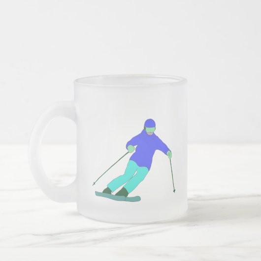Tasse Givré Ski de neige (Gauche)