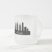 Tasse Givré Skyline New York (Devant droit)