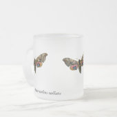 Tasse Givré Smerinthus ocellata - Eyed Hawk-Moth - Color Image (Devant gauche)