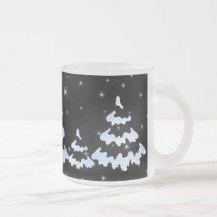Tasse Givré Snowtrees de Noël
