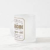 Tasse Givré Soixante-cinquième monde de célébration (Devant gauche)