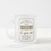 Tasse Givré Soixante-cinquième monde de célébration (Gauche)