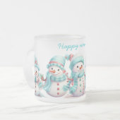 Tasse Givré Soleil bleu ciel givré (Devant gauche)