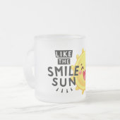 Tasse Givré Soleil souriant (Devant gauche)