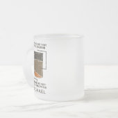 Tasse Givré Solution de chimie personnalisée Précipiter Lab Te (Devant gauche)