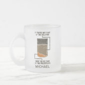 Tasse Givré Solution de chimie personnalisée Précipiter Lab Te (Gauche)