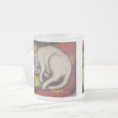 Tasse Givré Sommeil vintage de chat (Devant gauche)