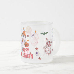 Tasse Givré Sorcière Mignonne Épouvantable, Chauve-Souris et E