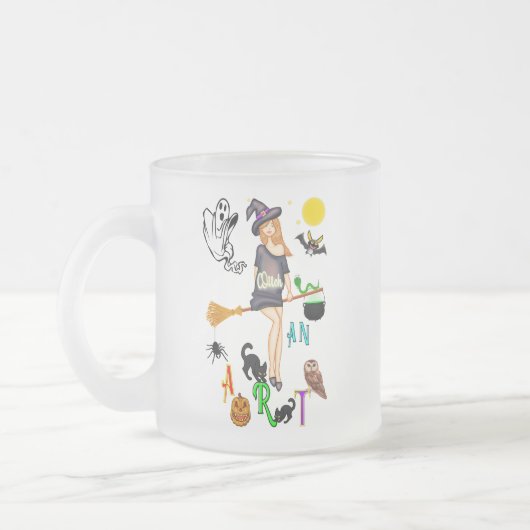 Tasse Givré Sorcière Un Art (Gauche)
