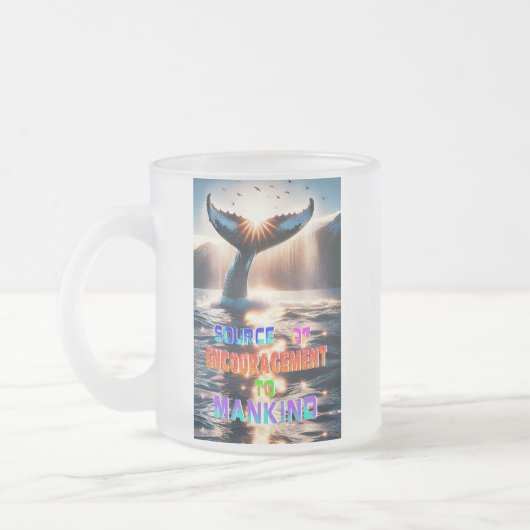 Tasse Givré Source D'Encouragement À L'Humanité (Gauche)