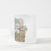 Tasse Givré Souris de Noël dans le panier (Devant gauche)