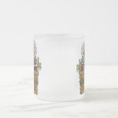 Tasse Givré Souris de Noël dans le panier (Centre)