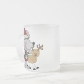 Tasse Givré Souris de Noël et (Devant gauche)