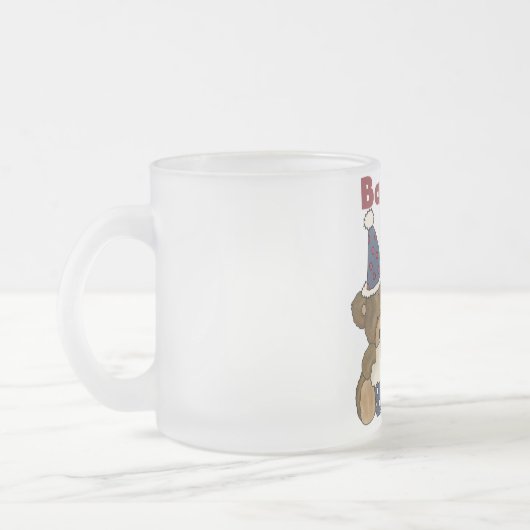 Tasse Givré Soutenez les ęrs T-shirts et cadeaux bleus de (Gauche)