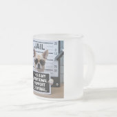 Tasse Givré Soutien émotionnel Criminel (Devant droit)