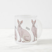 Tasse Givré Sphynx cat (Devant droit)