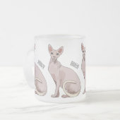 Tasse Givré Sphynx cat (Devant gauche)