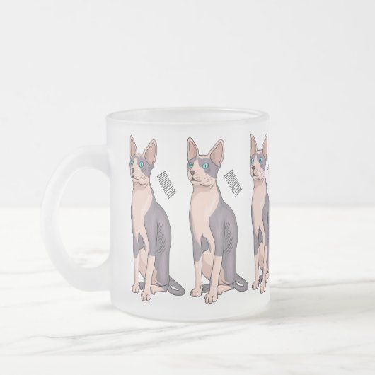 Tasse Givré Sphynx cat (Gauche)