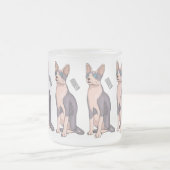 Tasse Givré Sphynx cat (Centre)