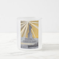 Statue de la Liberté Torch et de la Marine américa