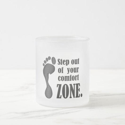 Tasse Givré step out of your comfort zone (Centre)
