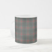 Tasse Givré Stewart Black Clan Tartan (Devant gauche)