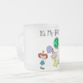 Tasse Givré Stick Kids Party 3ème anniversaire Tshirts et cade (Devant gauche)