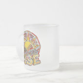Tasse Givré Sun Rise en verre tendu ~ Message d'application (Devant gauche)