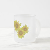 Tasse Givré Sunflower ensoleillée (Devant droit)