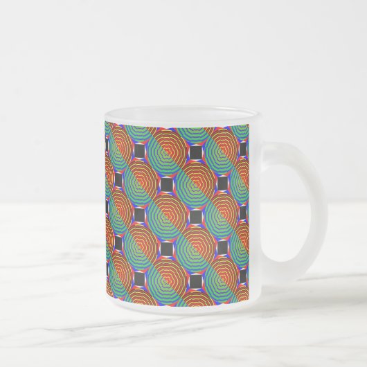 Tasse Givré Sunset numérique par Kenneth Yoncich (Droit)