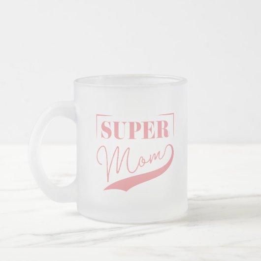 Tasse Givré Super Maman (Gauche)
