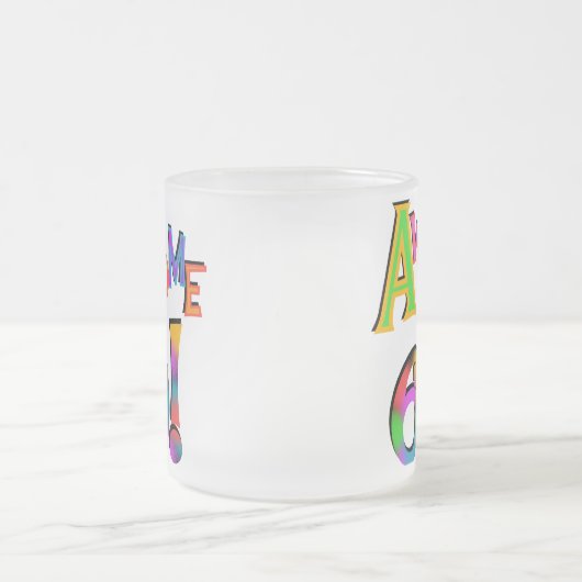 Tasse Givré Superbe 60 T-shirts et cadeaux d'anniversaire (Centre)