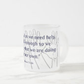 Tasse Givré Sur nos propres (Devant droit)